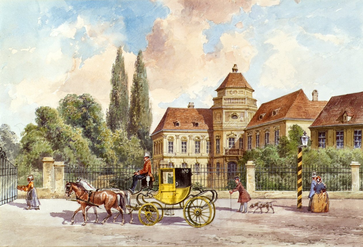 Im Althan-Palais Puthon in Wien von Ferdinand Weckbrodt