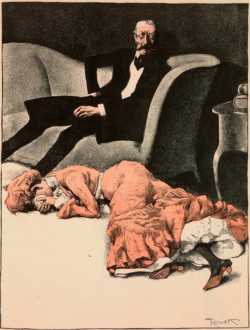 Reznicek / Morituri / aus: Galante Welt/1904 von Ferdinand von Reznicek