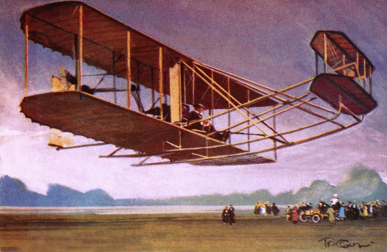 Die Gebrüder Wright von Ferdinando Tacconi