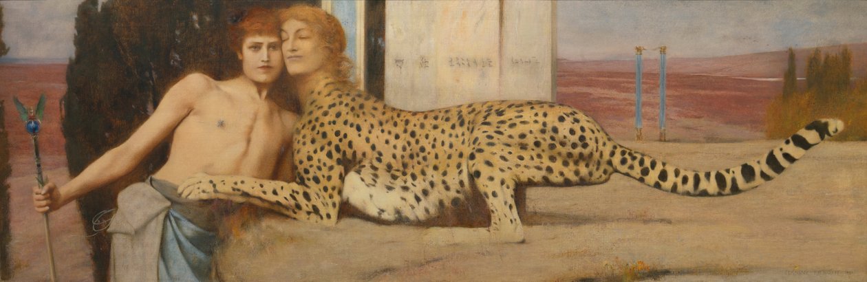 Zärtlichkeiten von Fernand Khnopff