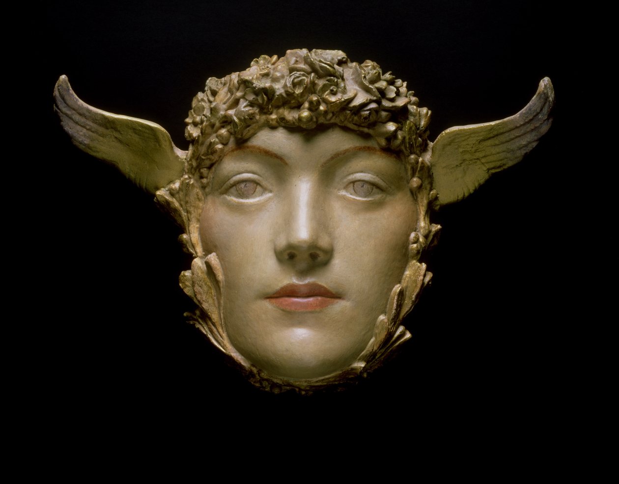Eine Maske, um 1897 von Fernand Khnopff