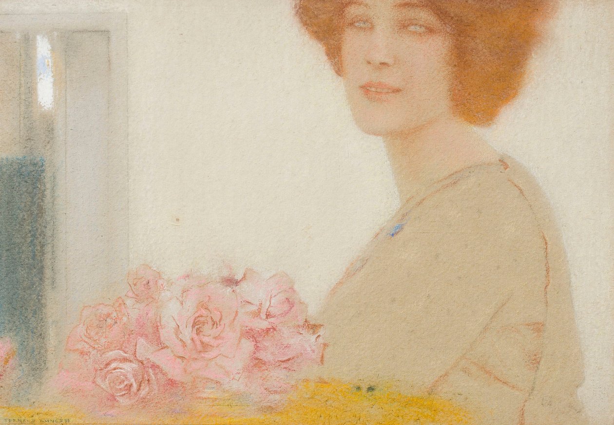 Rosen von Fernand Khnopff