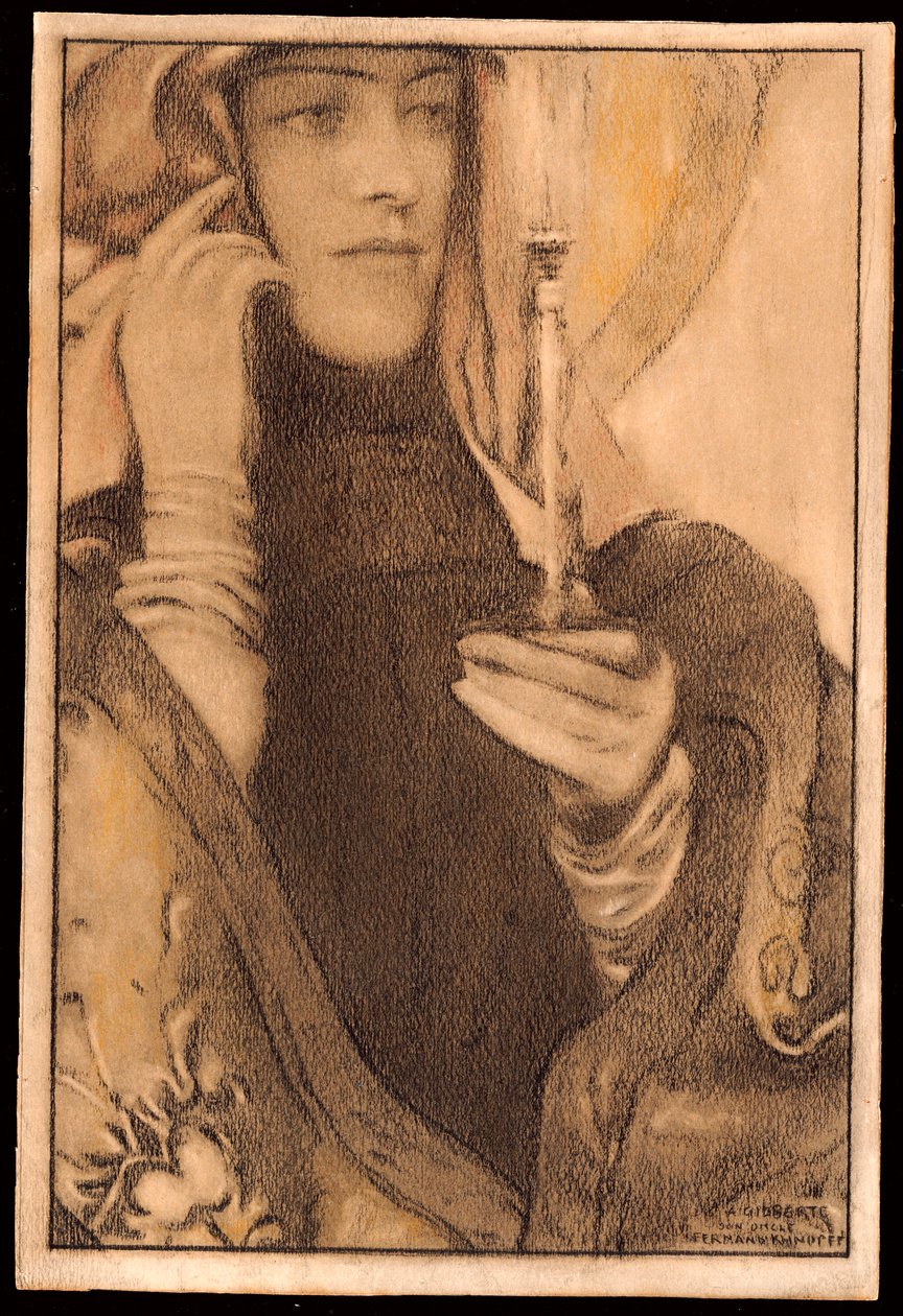 Weihrauch, 1917 von Fernand Khnopff
