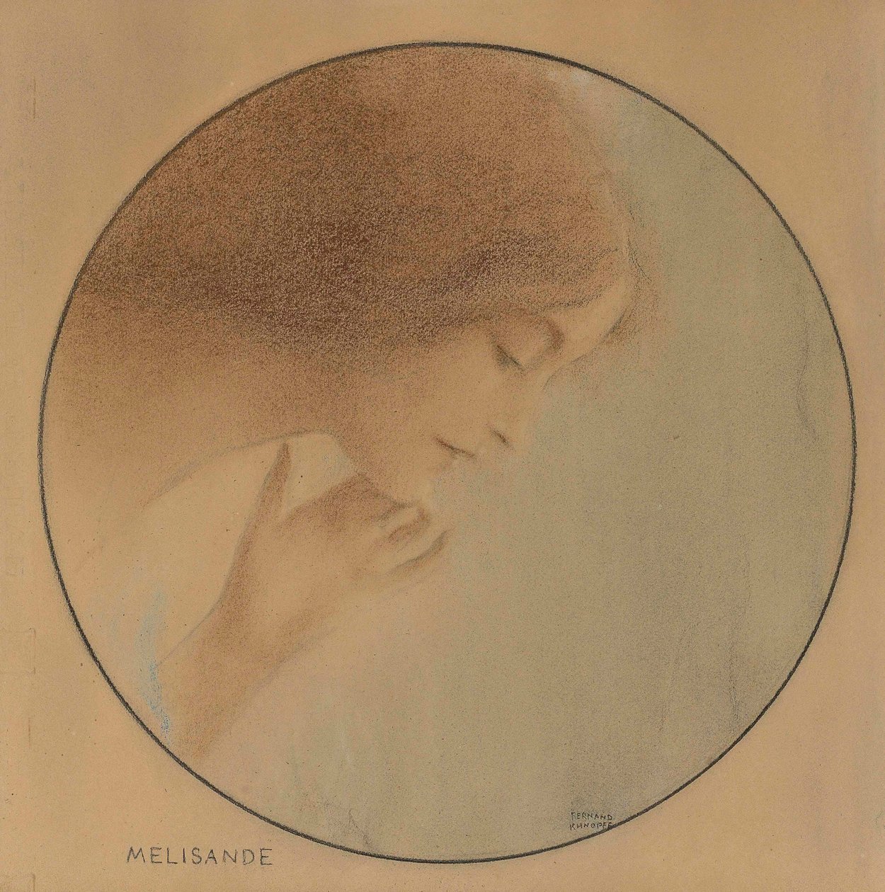 Mélisande, 1907 von Fernand Khnopff