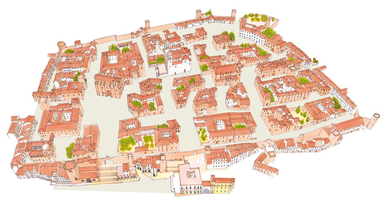 Cáceres, Spanien. Mittelalterliche Stadt von Fernando Aznar Cenamor