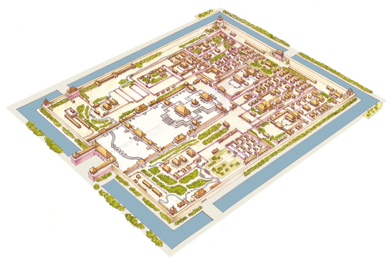 Verbotene Stadt, Peking von Fernando Aznar Cenamor