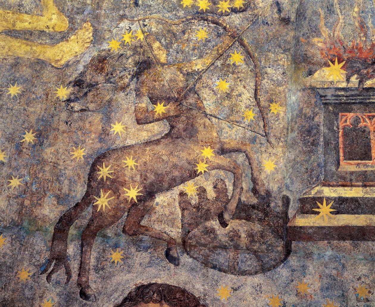 Kuppel des Tierkreises, Zentaur, 1485 von Fernando Gallego