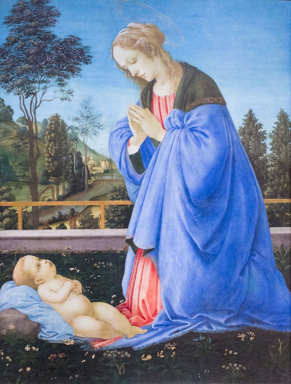 Anbetung des Kindes von Filippino Lippi