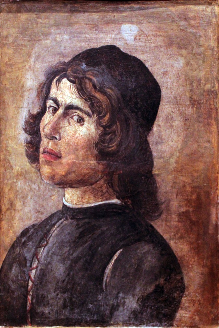Porträt eines jungen Mannes von Filippino Lippi