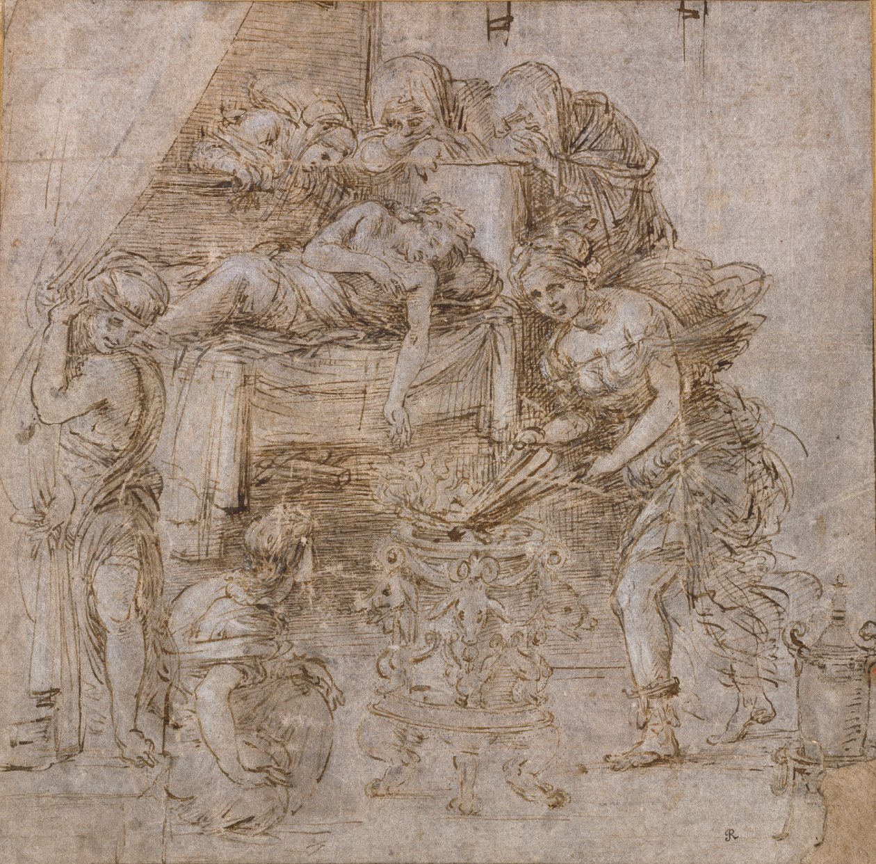 Der Tod des Meleager, ca. 1490er Jahre von Filippino Lippi