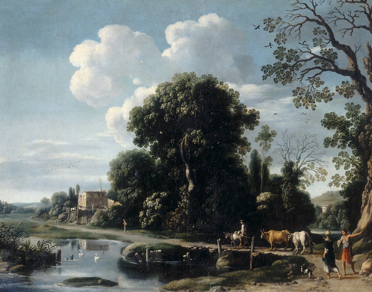 Landschaft auf dem Land von Filippo Napoletano