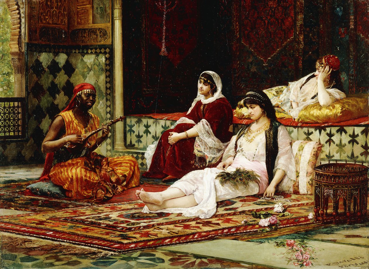 Im Harem, 1881 von Filippo Baratti