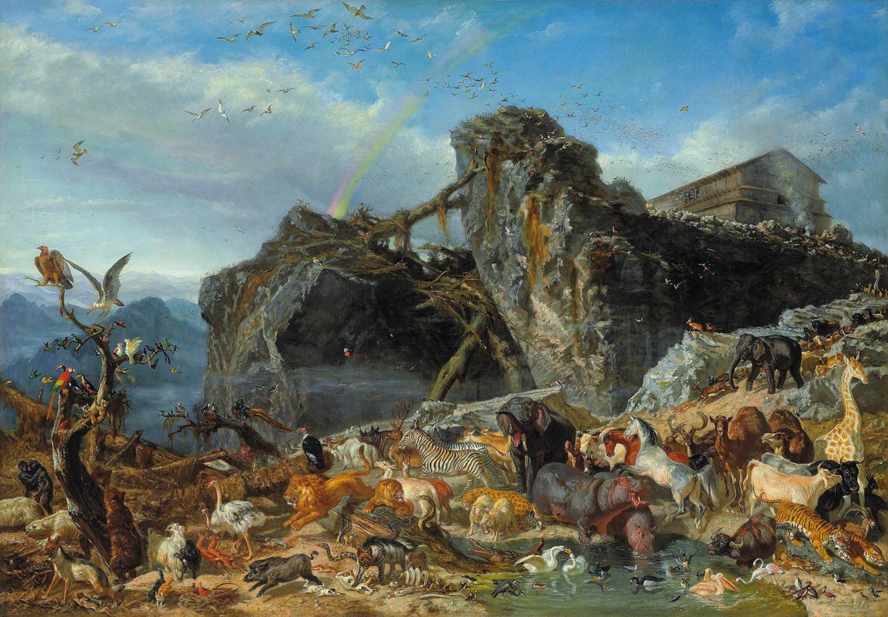Nach der Sintflut von Filippo Palizzi
