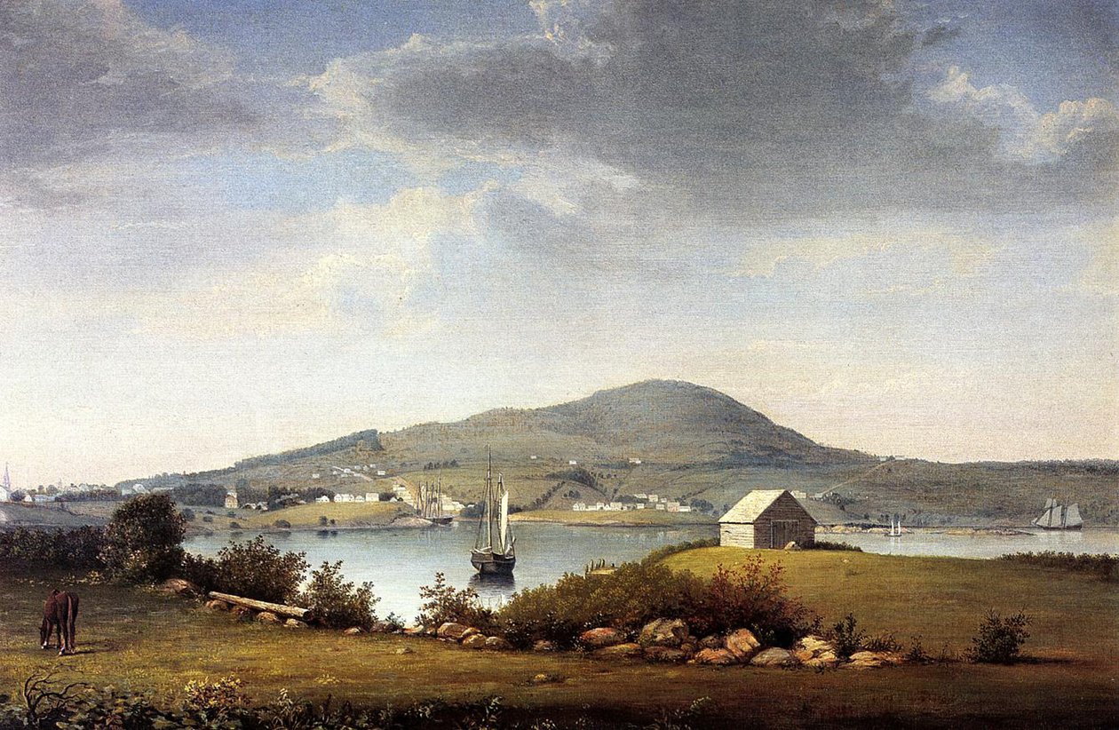 Blue Hill, Maine, USA, ca. 1853-57 von Fitz Henry Lane
