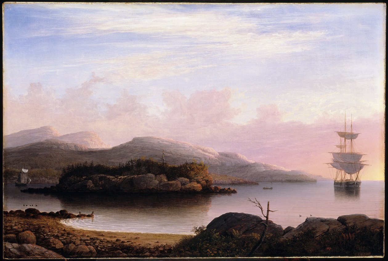 Vor Mount Desert Island von Fitz Henry Lane
