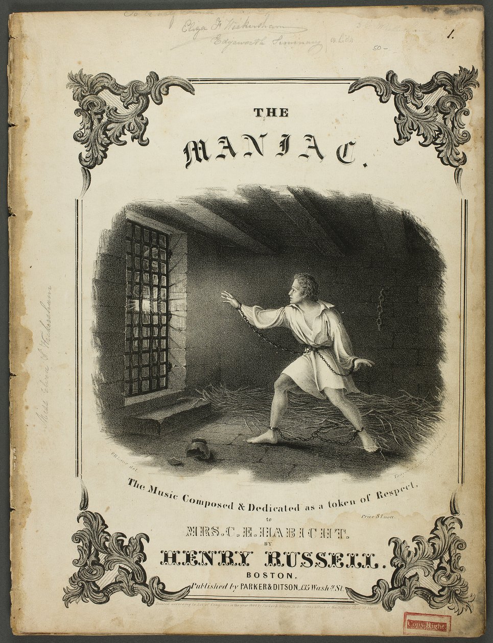 Der Wahnsinnige von Fitz Henry Lane