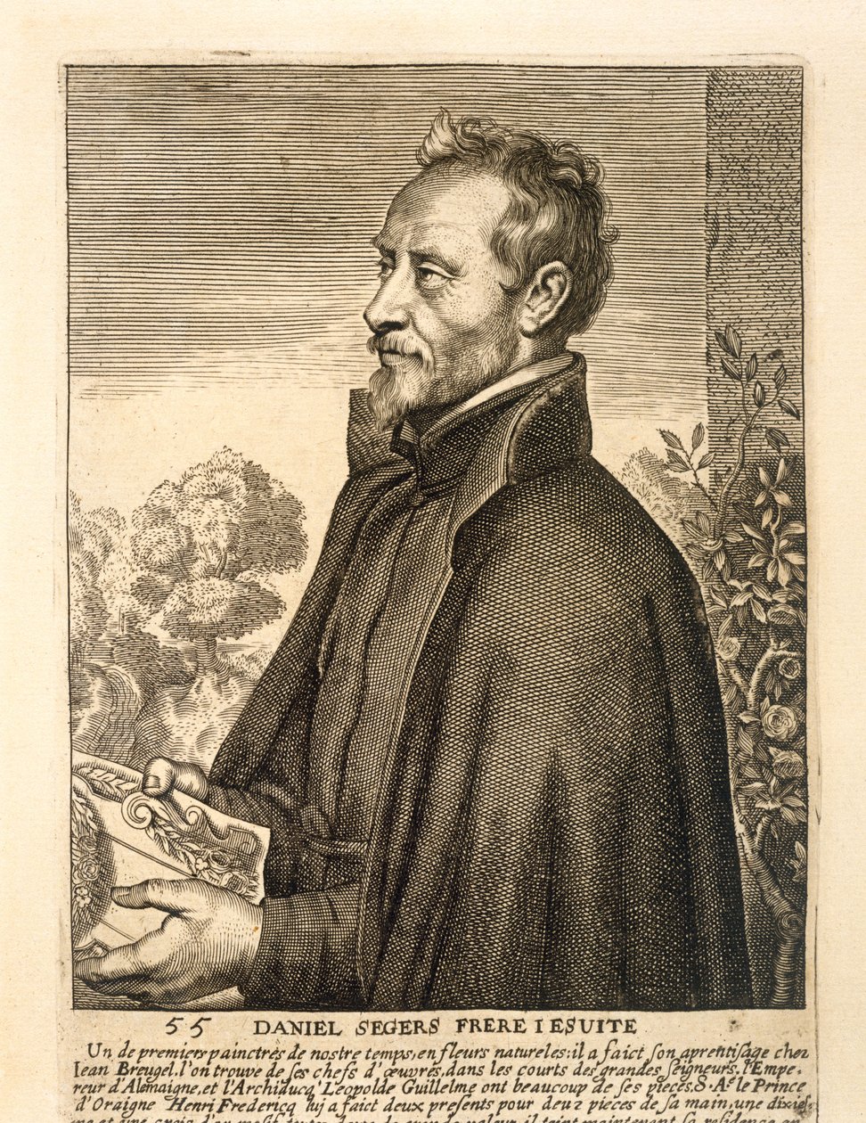 Porträt von Daniel Seghers von Flemish School
