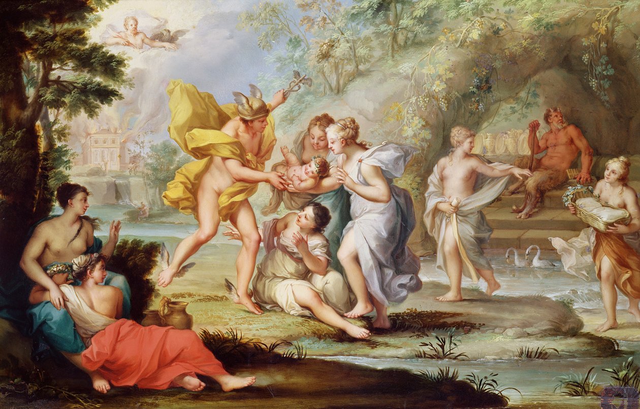 Die Geburt des Bacchus von Flemish School