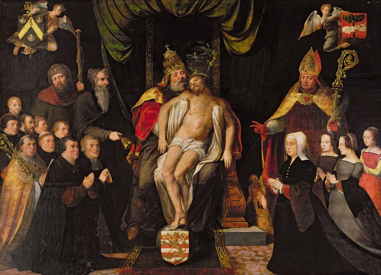 Die Dreifaltigkeit von Flemish School