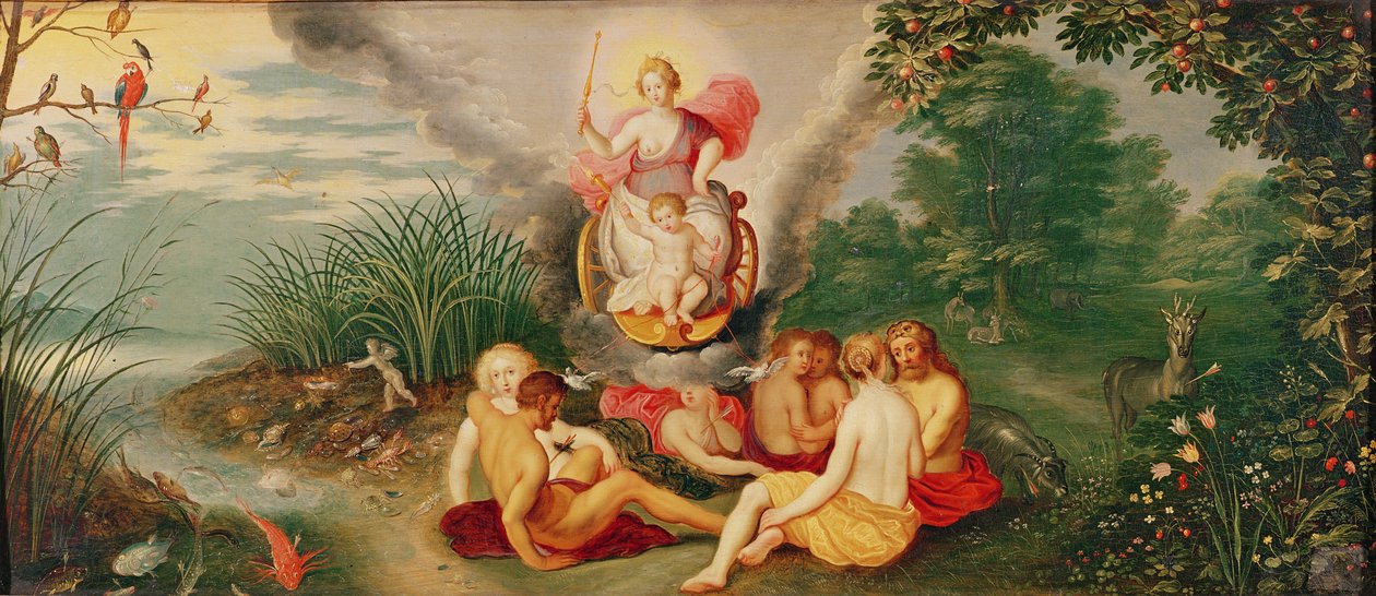 Der Triumph der Venus und der Liebe von Flemish School