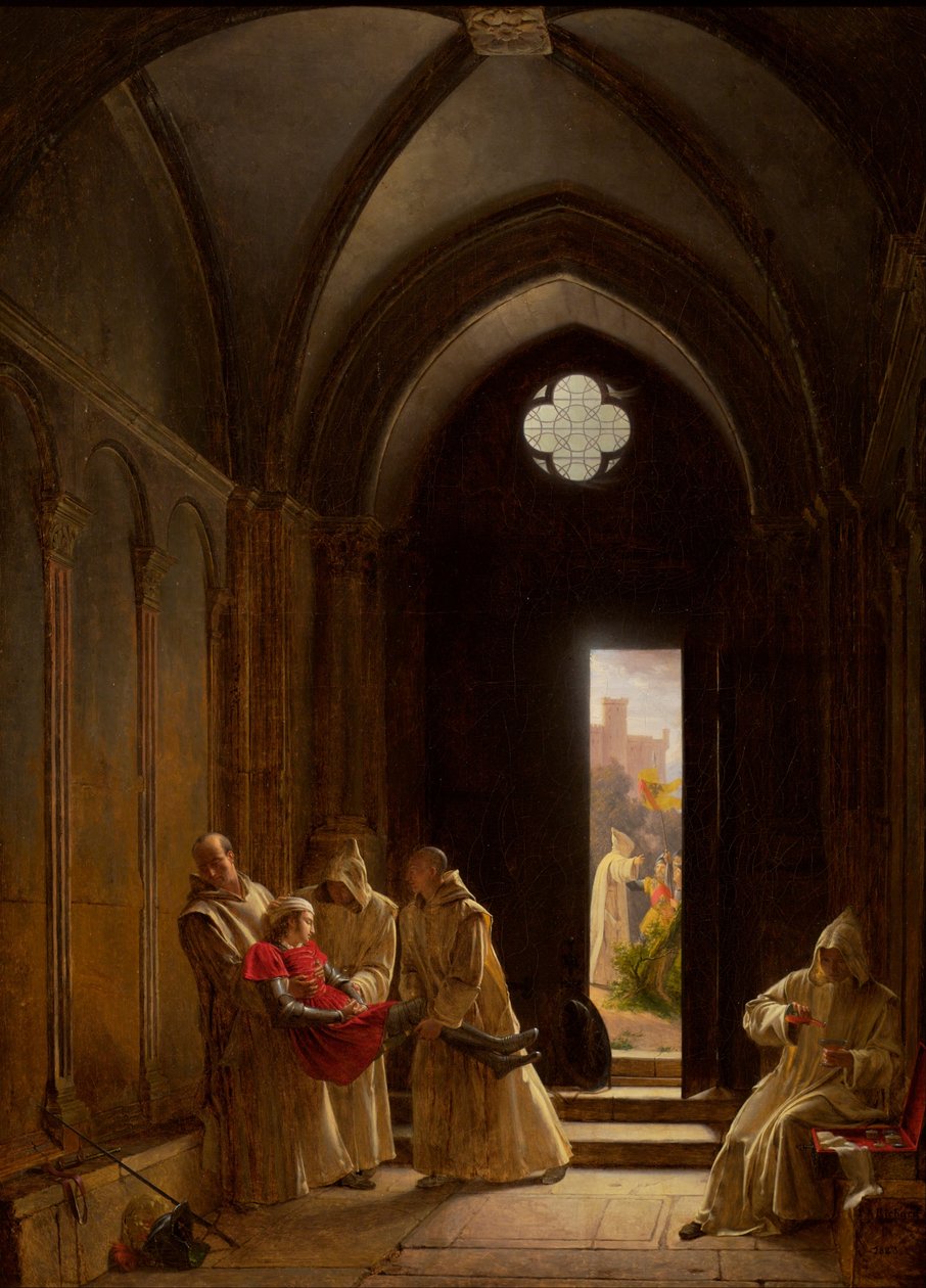 Tod des Prinzen de Talmont von Fleury François Richard