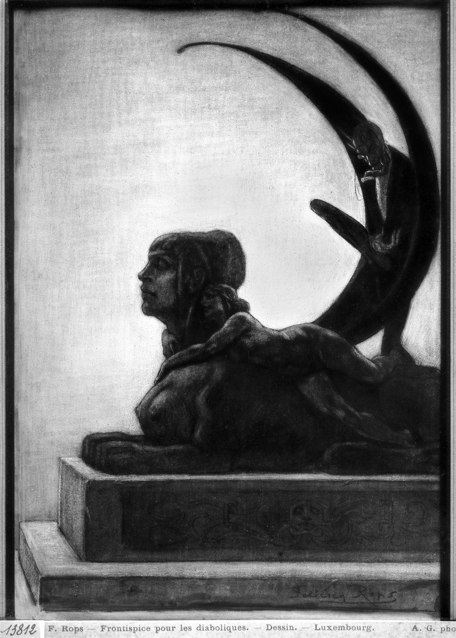 Sphinx, Illustration aus 