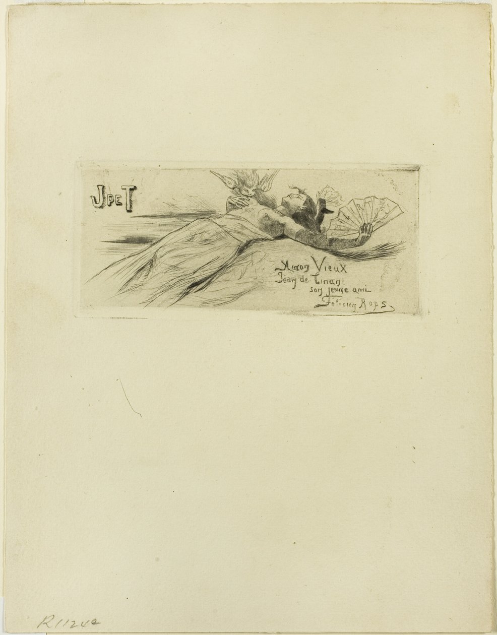 Flirt von Félicien Rops