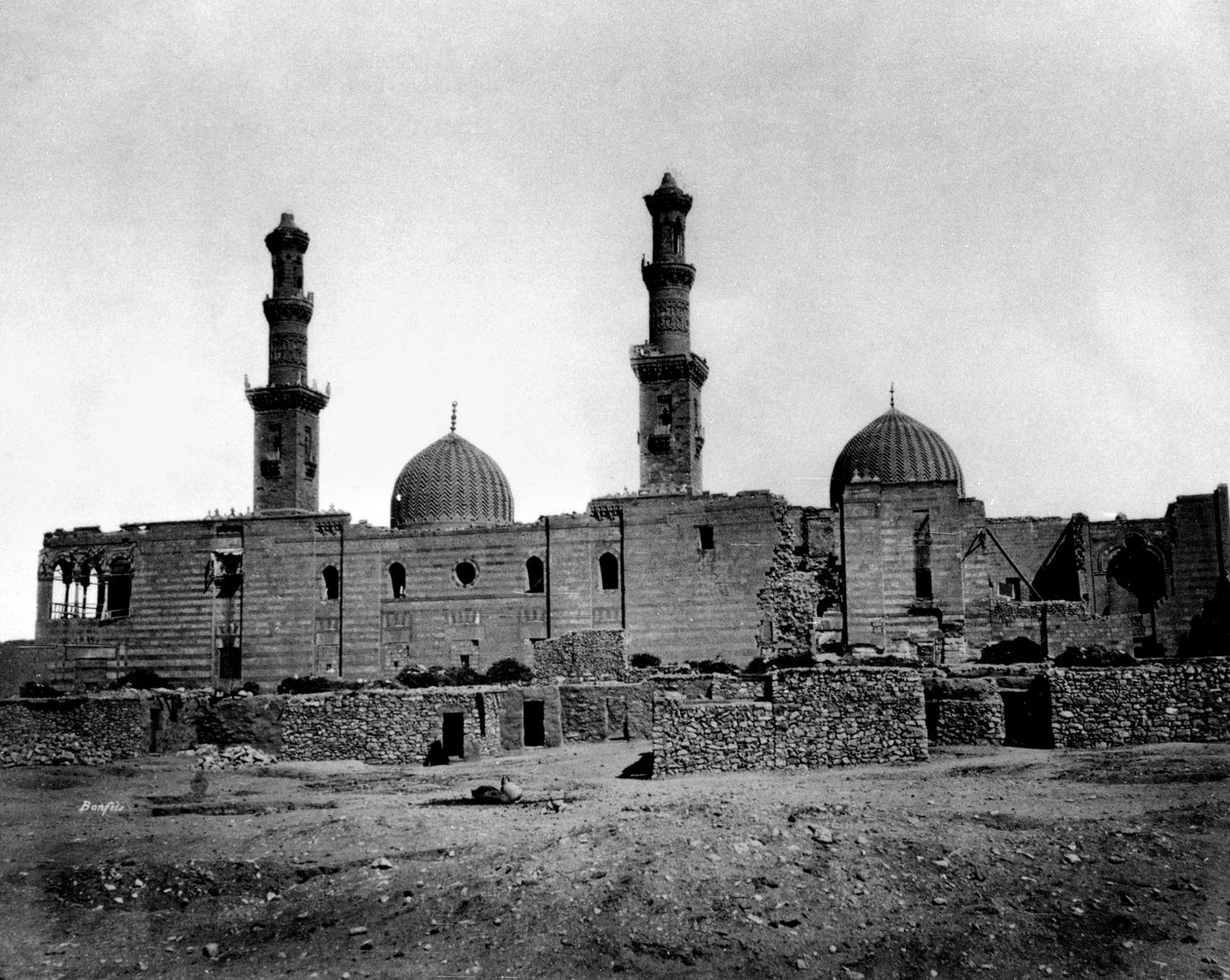 Sultan Barquq Moschee, Kairo, Ägypten, 1878 von Félix Bonfils