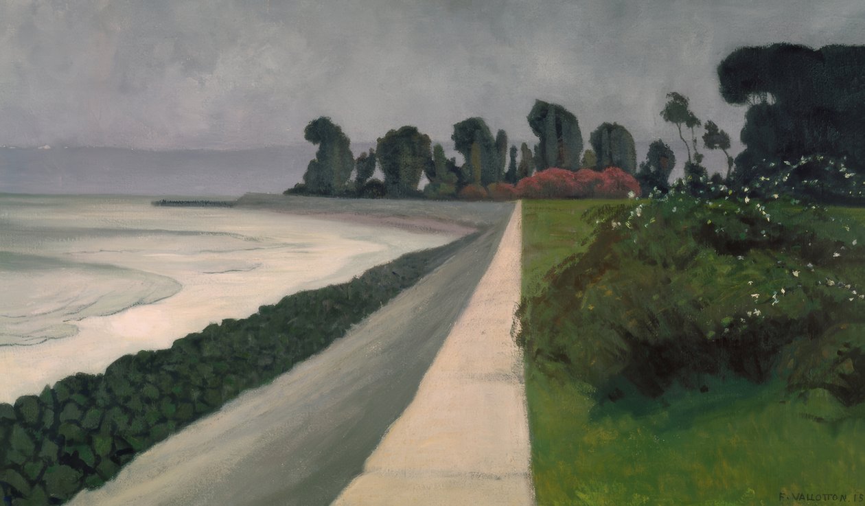 Das Meer bei Honfleur von Félix Vallotton