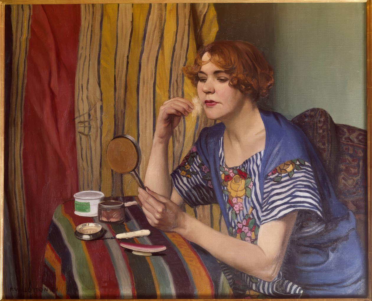 Die Toilette von Félix Vallotton