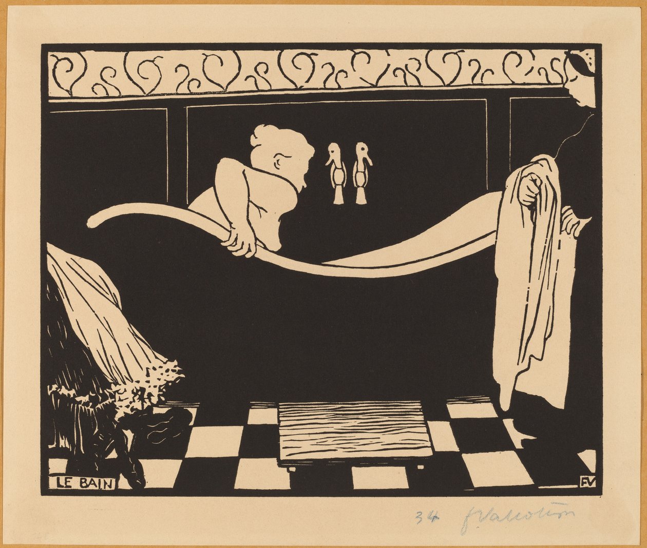 Das Bad von Félix Vallotton