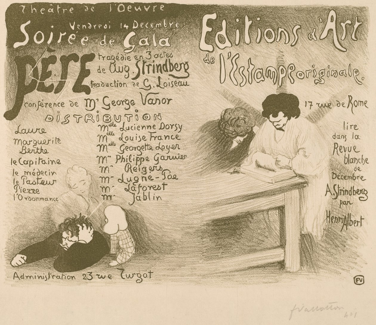 Vater von Félix Vallotton