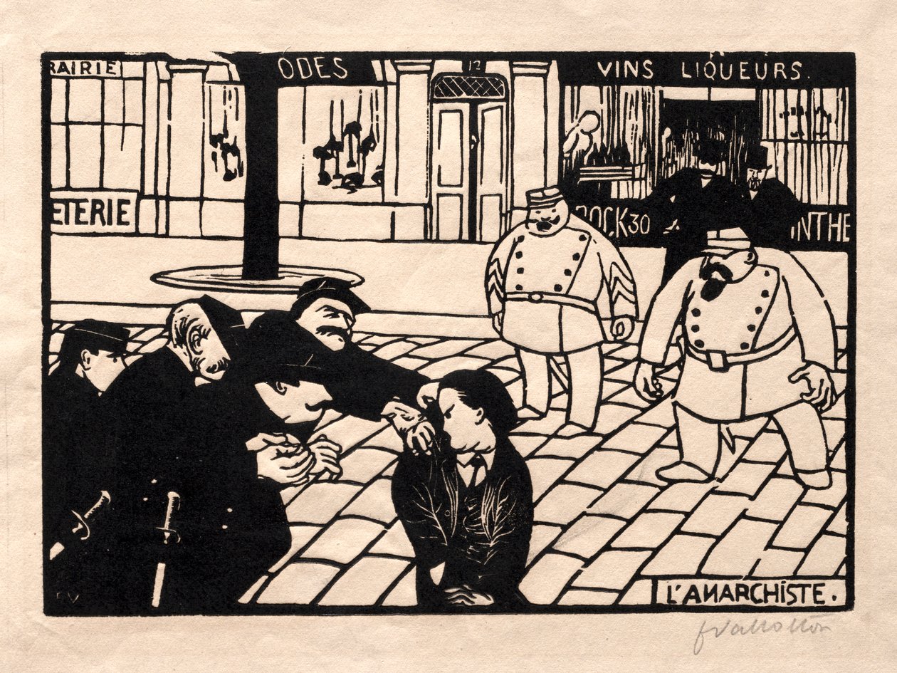 Der Anarchist von Félix Vallotton