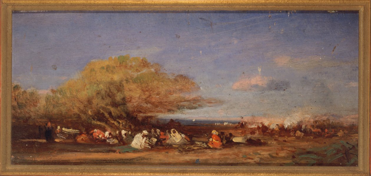 In der Nähe von Algier, ca. 1859 von Félix Ziem