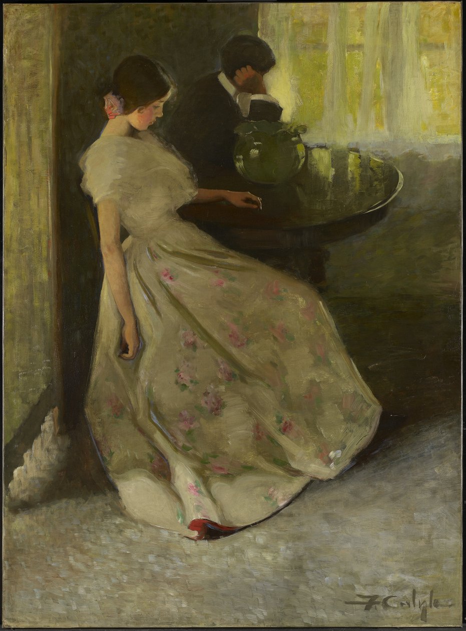 Der Streit, um 1902 von Florence Carlyle