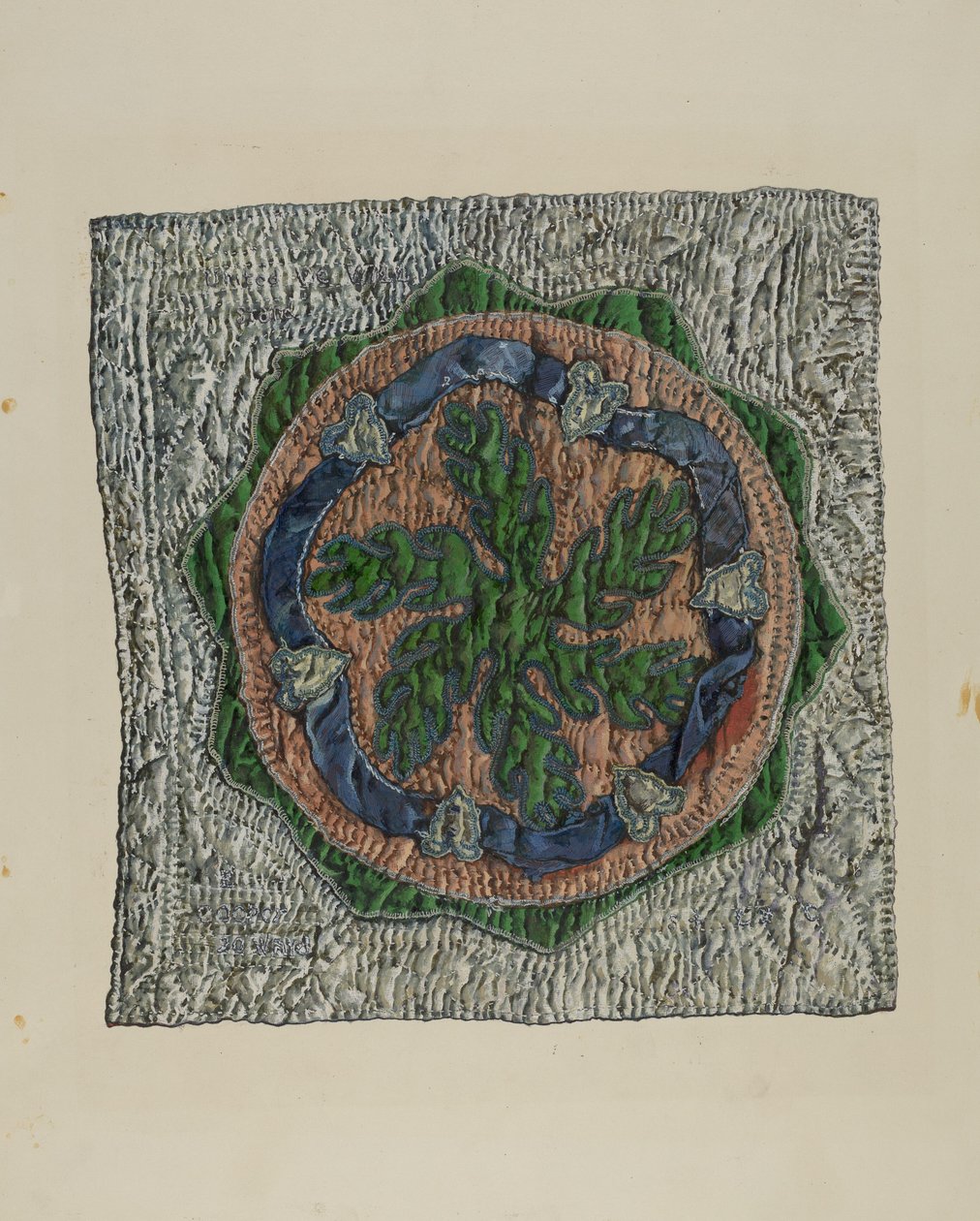 Quiltblock - "E. Cooper" Design von Florence Truelson