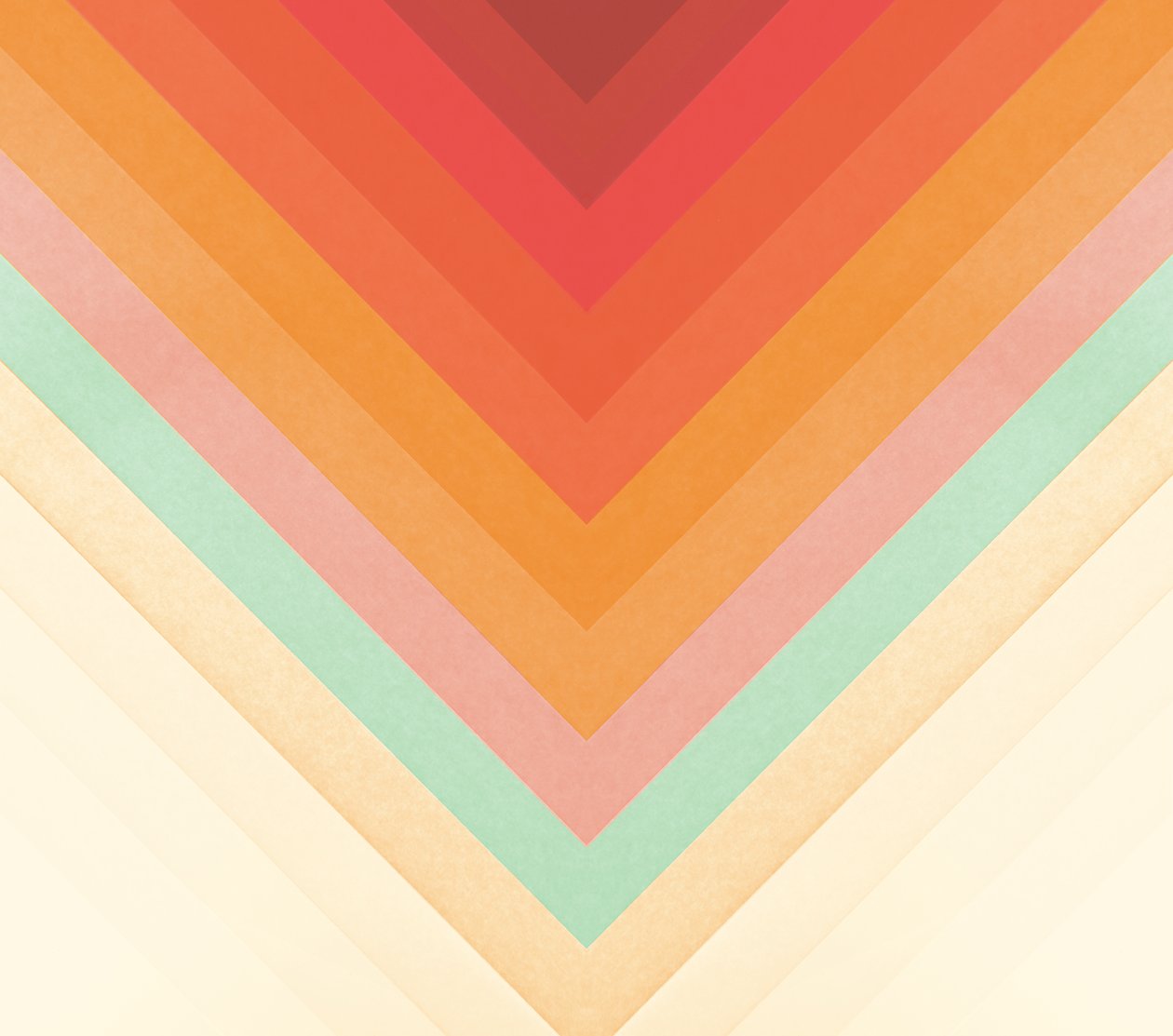 Regenbogen-Chevrons von Florent Bodart