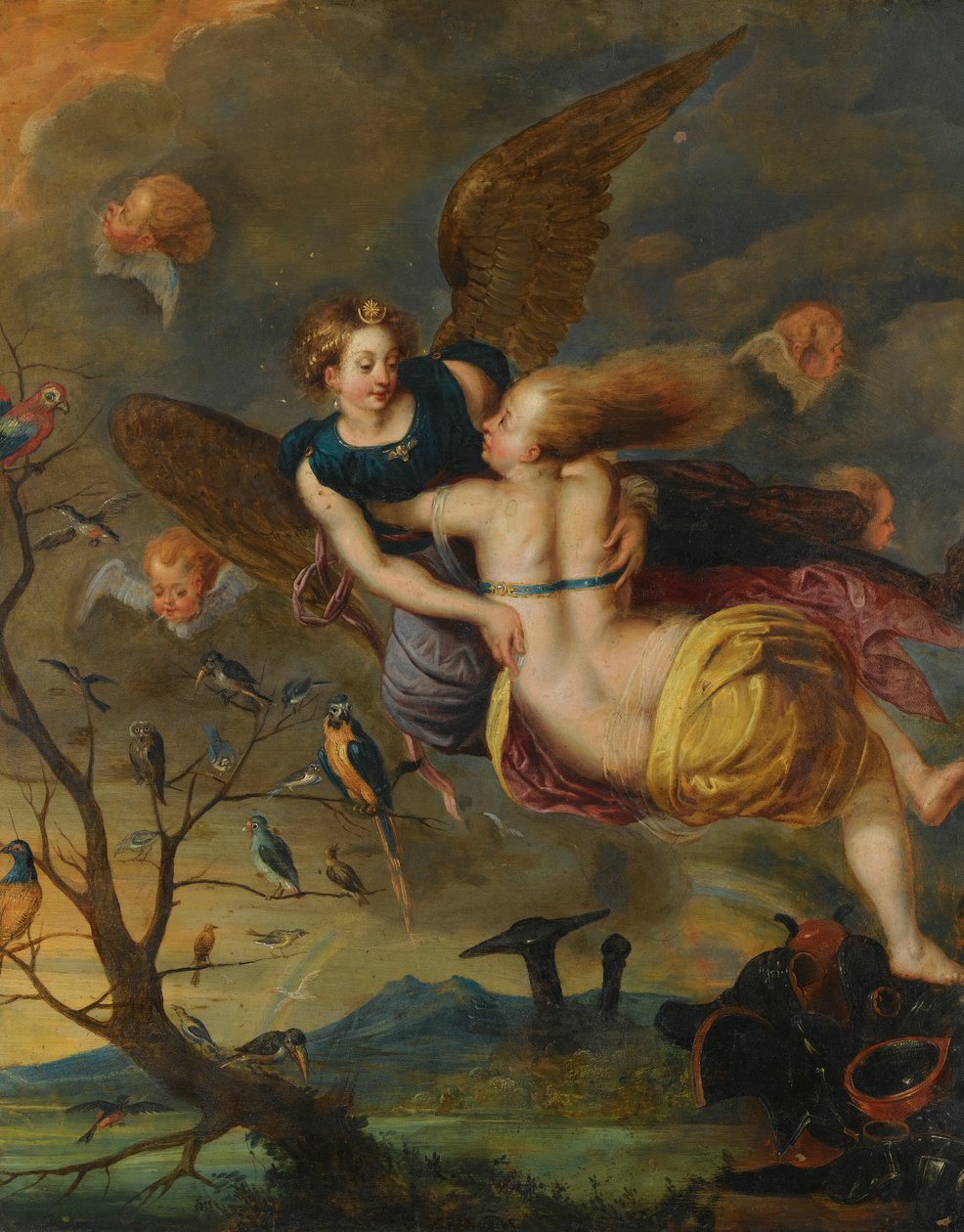Eine Allegorie der Luft von Follower of Jan Brueghel the Younger