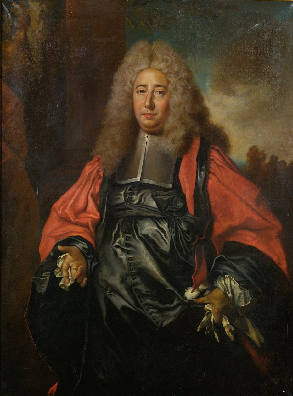 Porträt eines französischen Richters von Follower of Nicolas de Largillière
