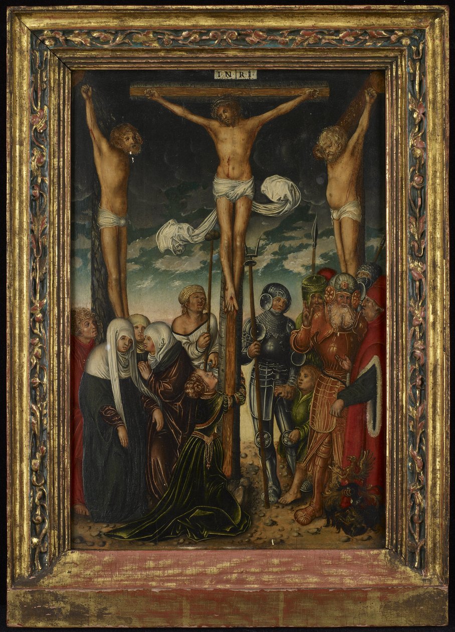 Kreuzigung von Follower of Lucas Cranach the Elder