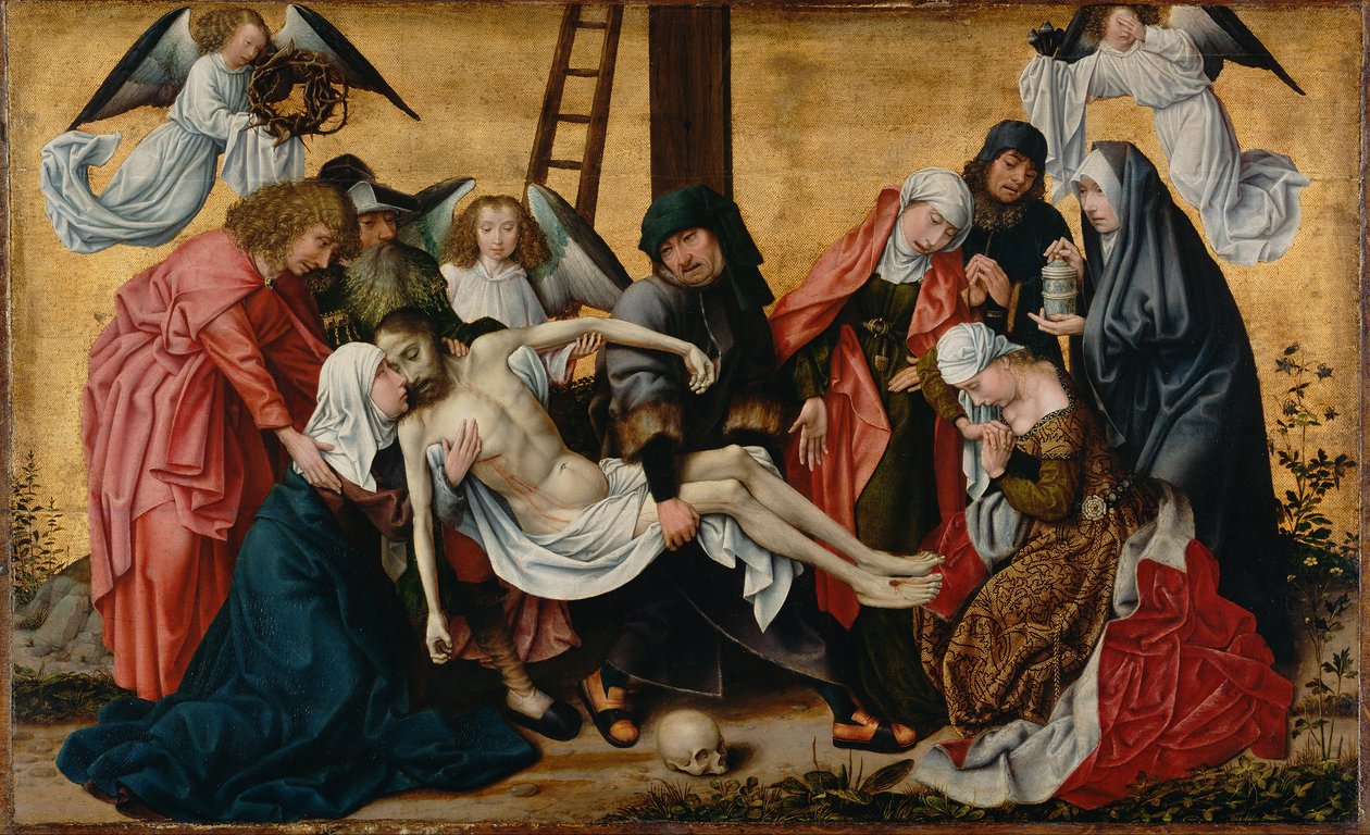 Die Kreuzabnahme von Follower of Rogier van der Weyden