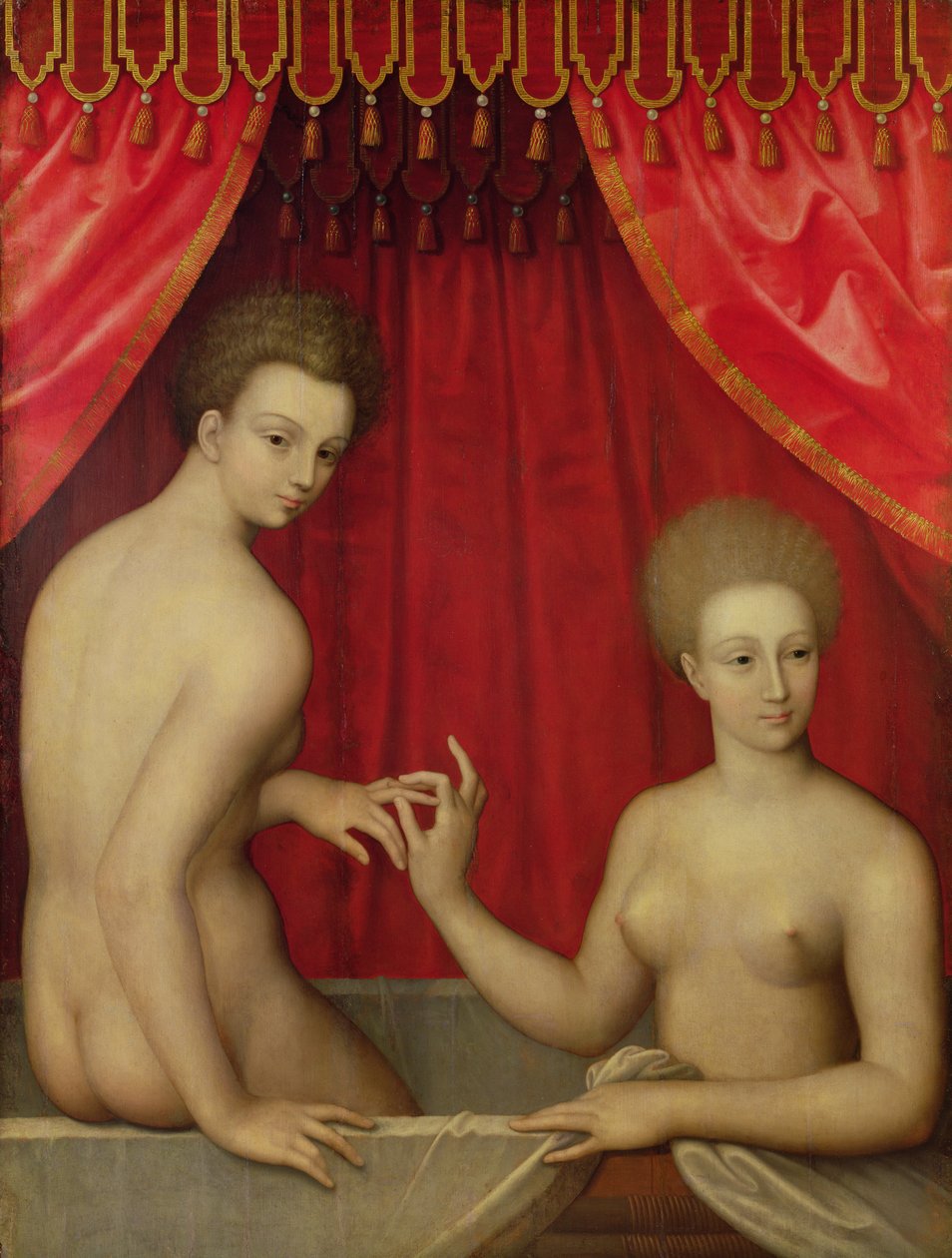 Badende Frauen von Fontainebleau School