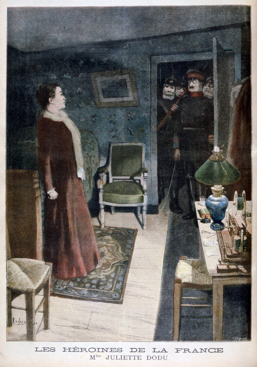 Juliette Dodu, Heldin von Frankreich, 1896 von Fortuné Méaulle