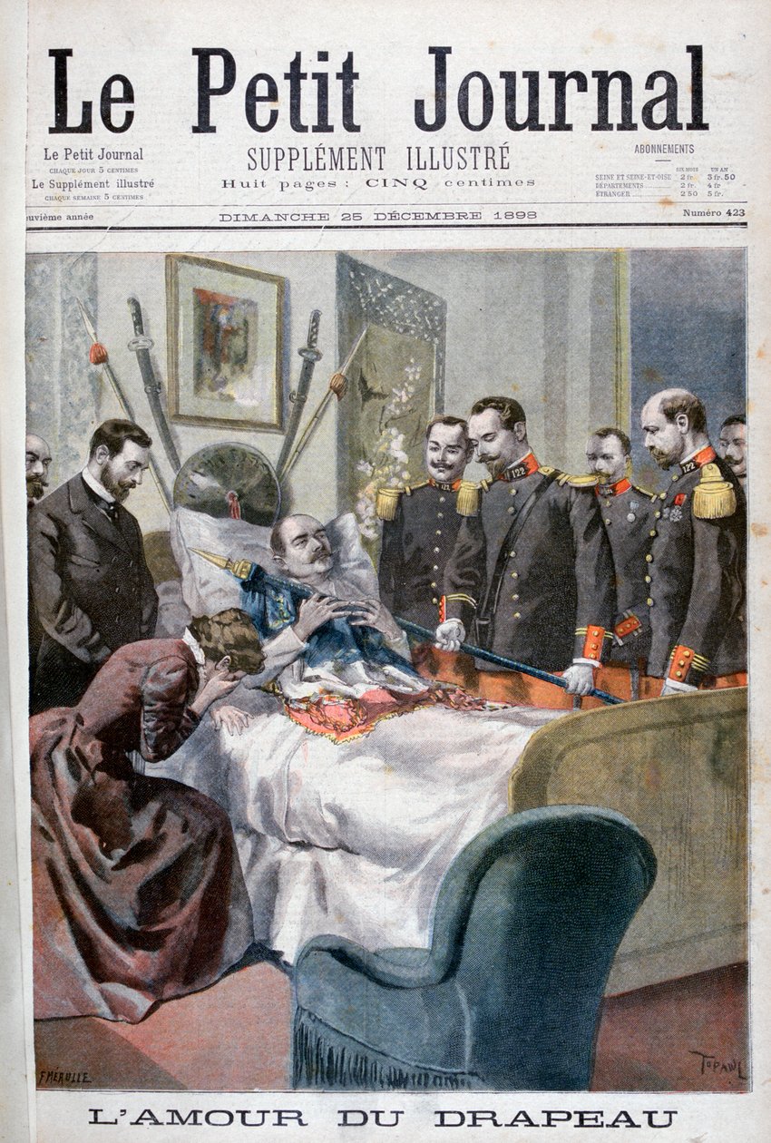 Liebe zur Flagge, 1898 von Fortuné Méaulle