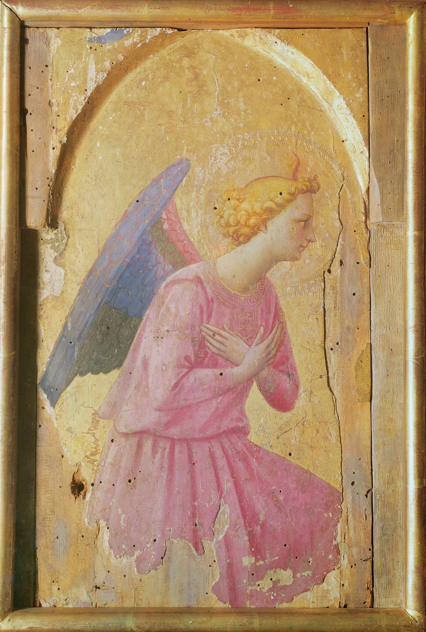 Engel in Anbetung, ca. 1430-1440 von Fra Angelico