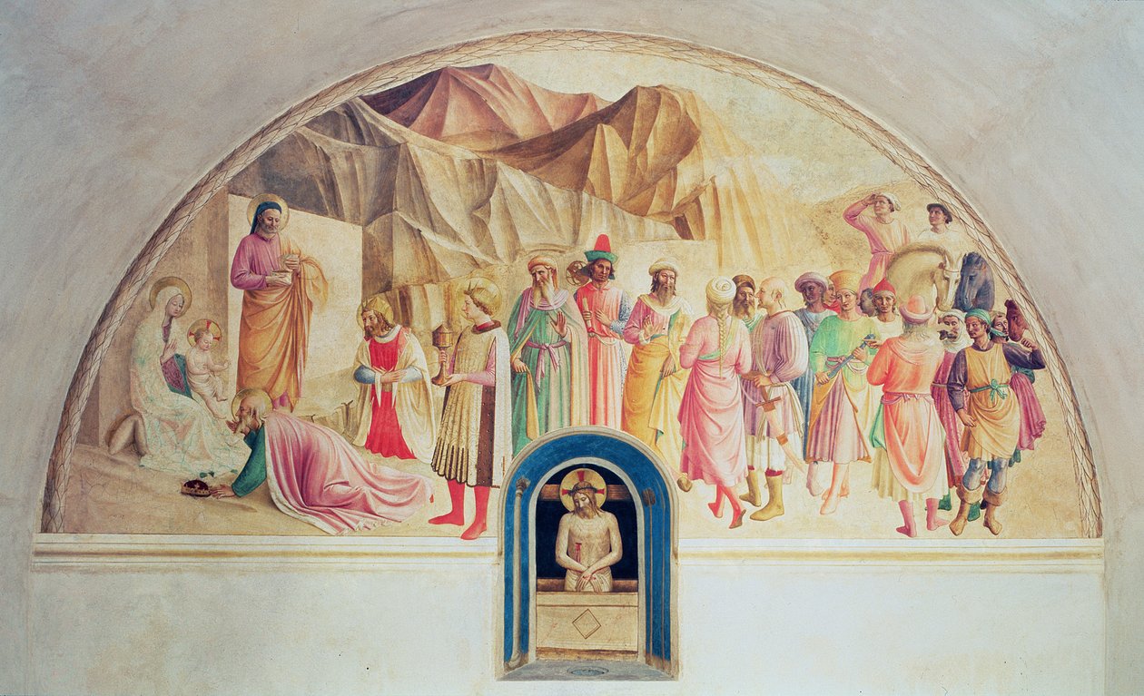 Die Anbetung der Könige, 1442 von Fra Angelico