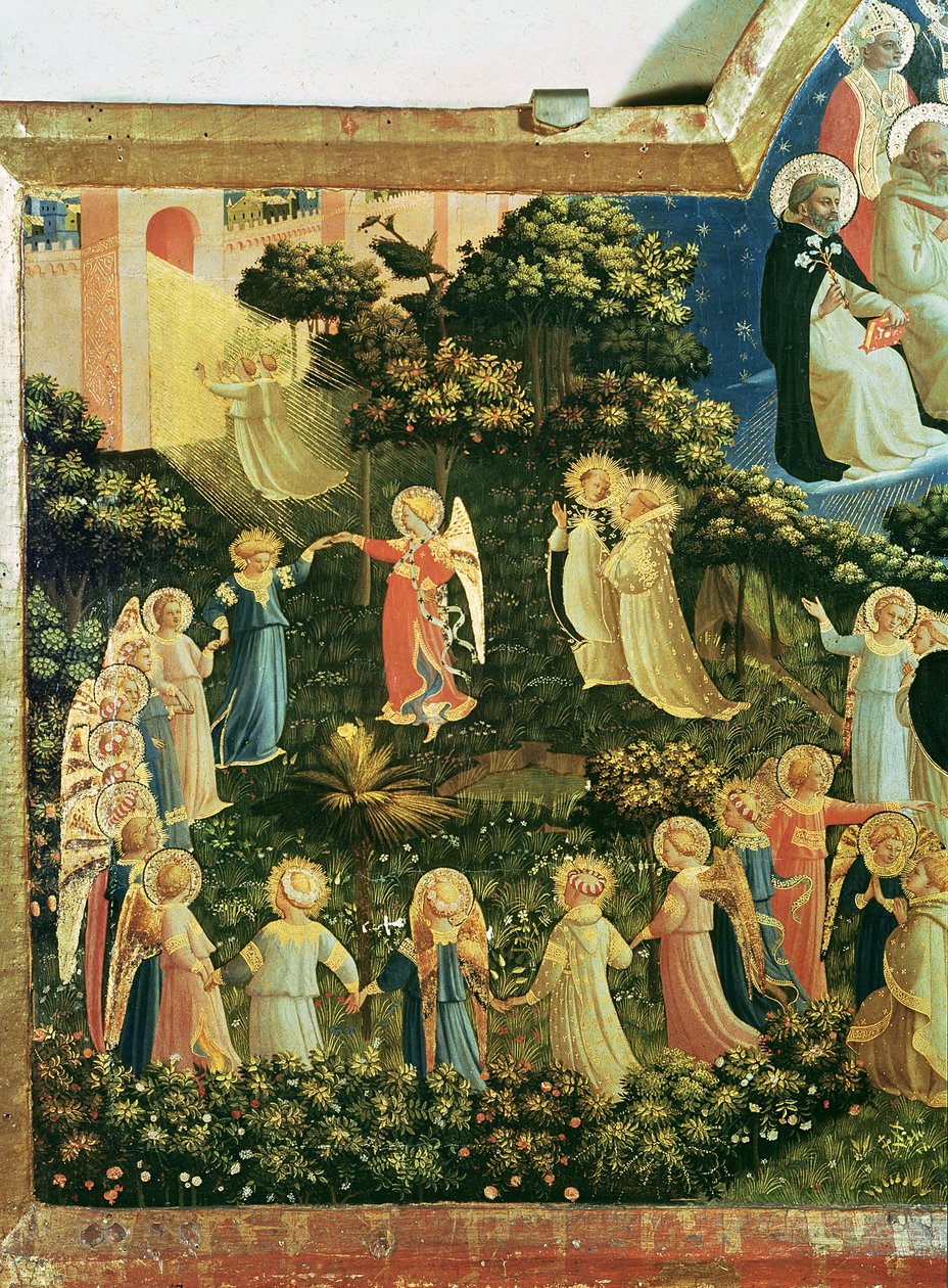 Das Jüngste Gericht (Detail) von Fra Angelico