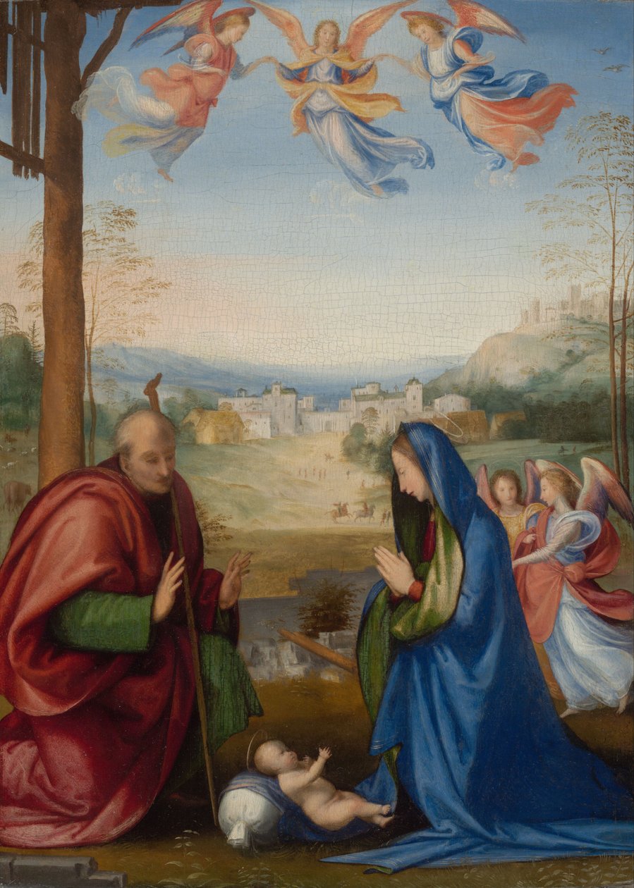 Die Geburt Christi von Fra Bartolomeo