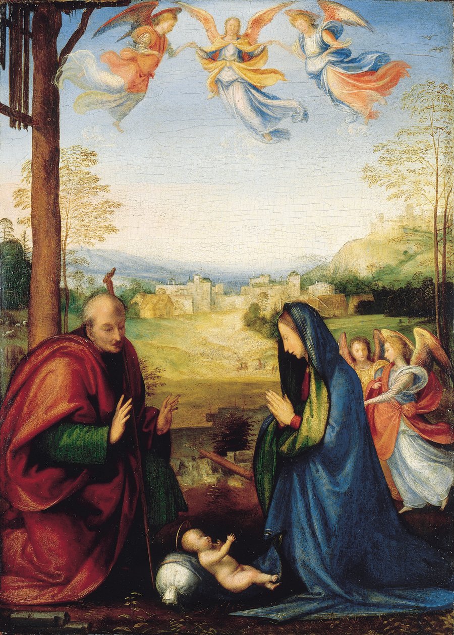 Die Geburt Christi von Fra Bartolomeo