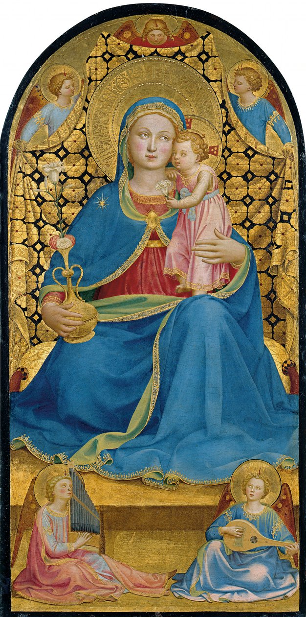 Jungfrau der Demut von Fra Angelico